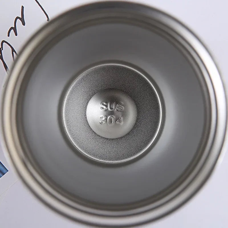 Caneca Térmica de Inox com Display de Temperatura