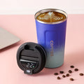 Caneca Térmica de Inox com Display de Temperatura