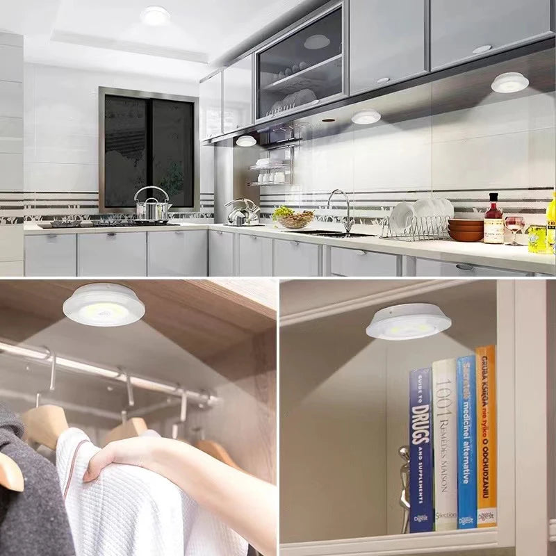 Luz LED Sob Armário Dimmable com Controle Remoto