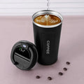 Caneca Térmica de Inox com Display de Temperatura