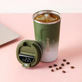 Caneca Térmica de Inox com Display de Temperatura