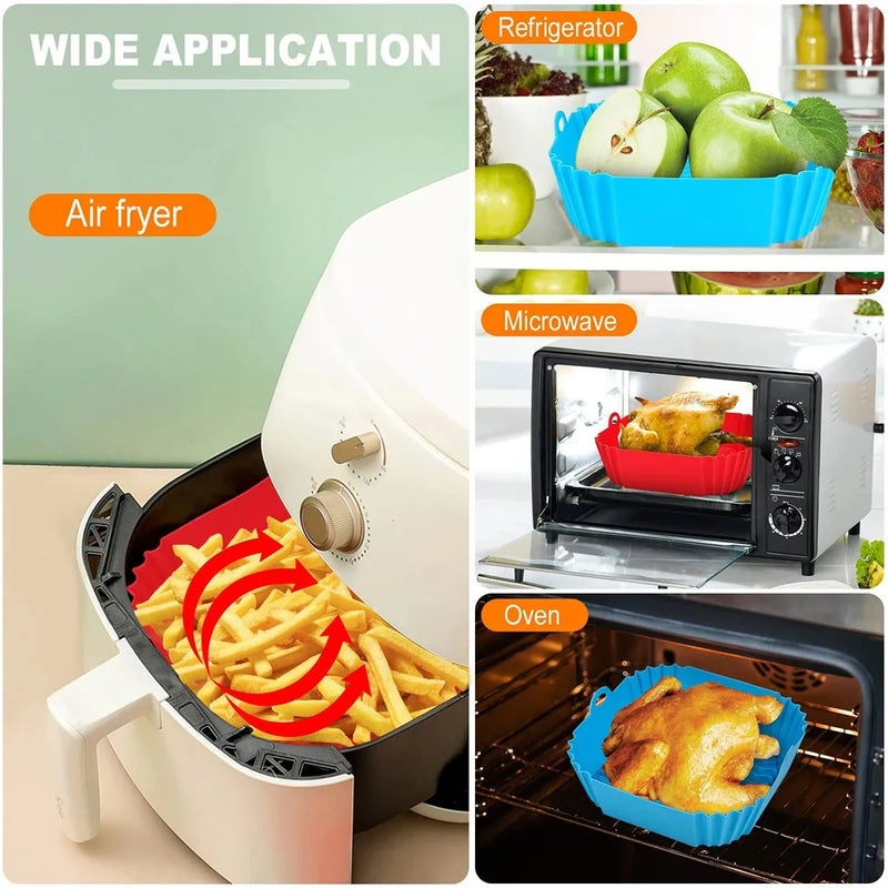 Silicone Air Fryer Pot Tray