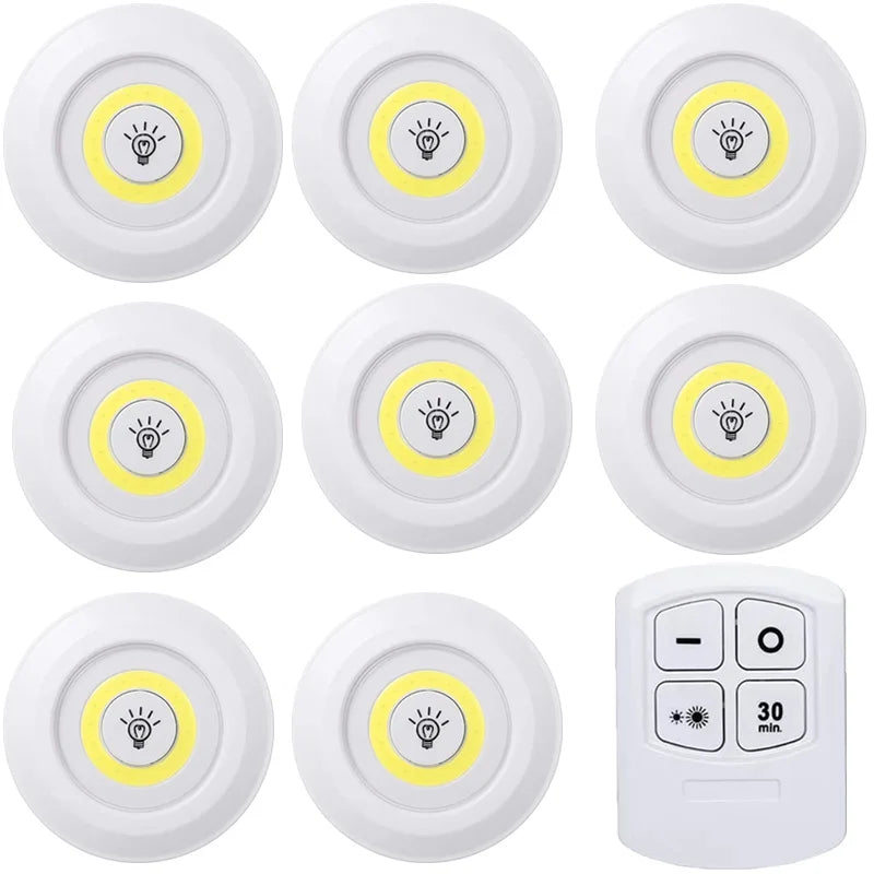 Luz LED Sob Armário Dimmable com Controle Remoto
