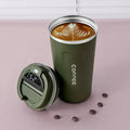 Caneca Térmica de Inox com Display de Temperatura