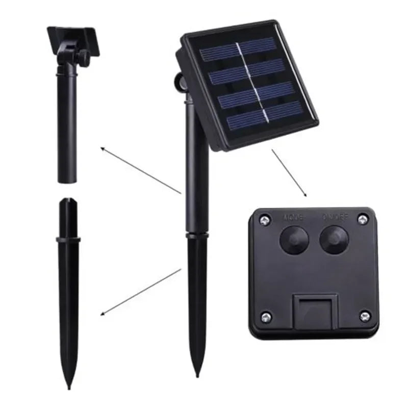 Cordão de Luzes Solares LED com 100 Leds