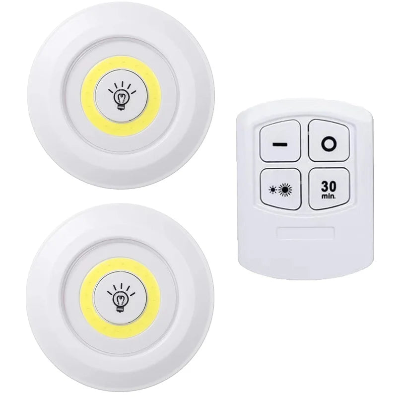 Luz LED Sob Armário Dimmable com Controle Remoto