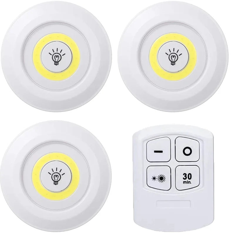 Luz LED Sob Armário Dimmable com Controle Remoto
