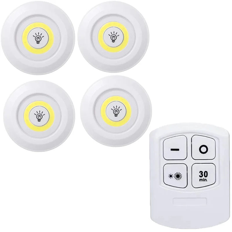 Luz LED Sob Armário Dimmable com Controle Remoto