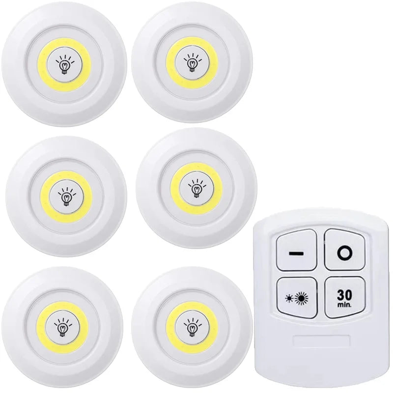 Luz LED Sob Armário Dimmable com Controle Remoto