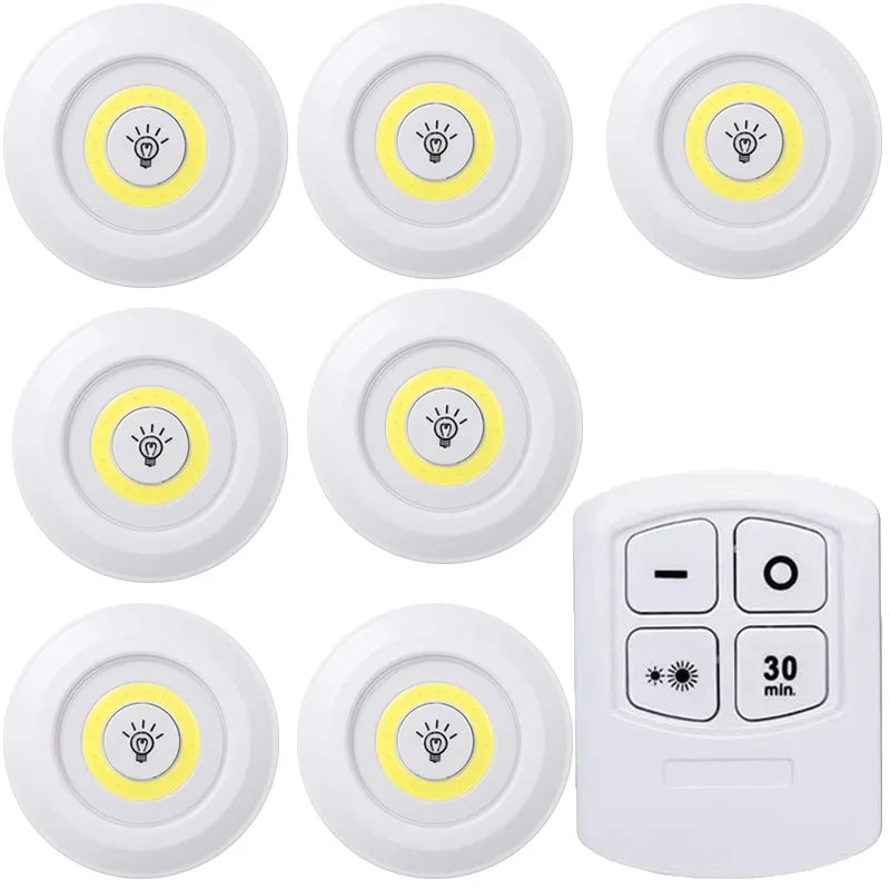 Luz LED Sob Armário Dimmable com Controle Remoto